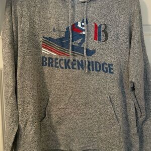 Breckenridge gray hoodie by Tailgate; women’s large